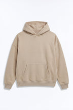 Tyson Oversized Heavyweight Hoodie - Taupe image 2