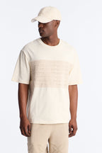 Relaxed Forever Shore Crewneck Tee - Cream image 1