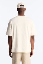 Relaxed Forever Shore Crewneck Tee - Cream image 4