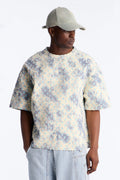Boxy Desert Chrome Textured Shirt - White image 1