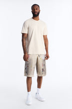 Essential Short Sleeve Crew Tee - Oatmeal image 2