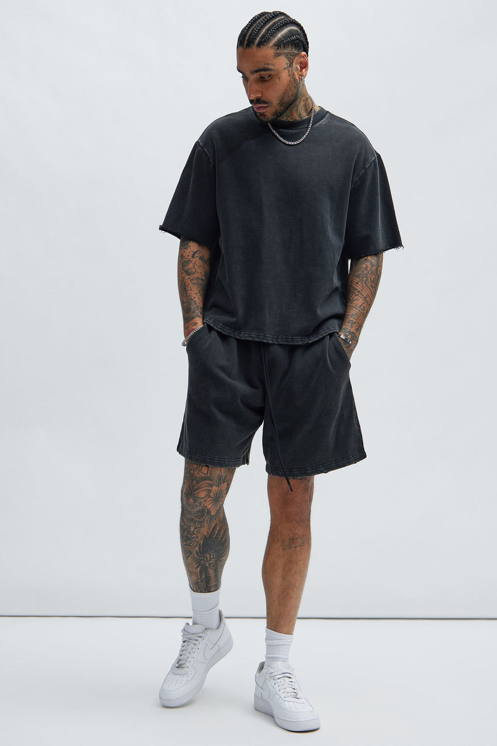 Tyson Heavy Wash Tee - Black Wash image 2