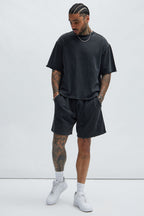 Tyson Heavy Wash Tee - Black Wash image 2