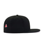 Los Angeles Dodgers Black Flawless Heartbacker New Era 59Fifty Fitted