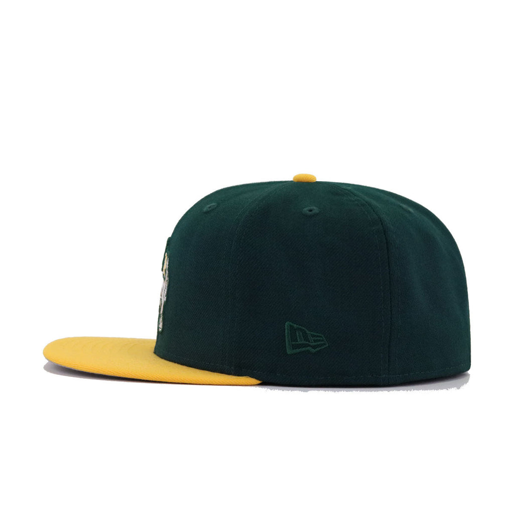 Oakland Athletics Dark Green A Gold Stomper New Era 59Fifty Fitted