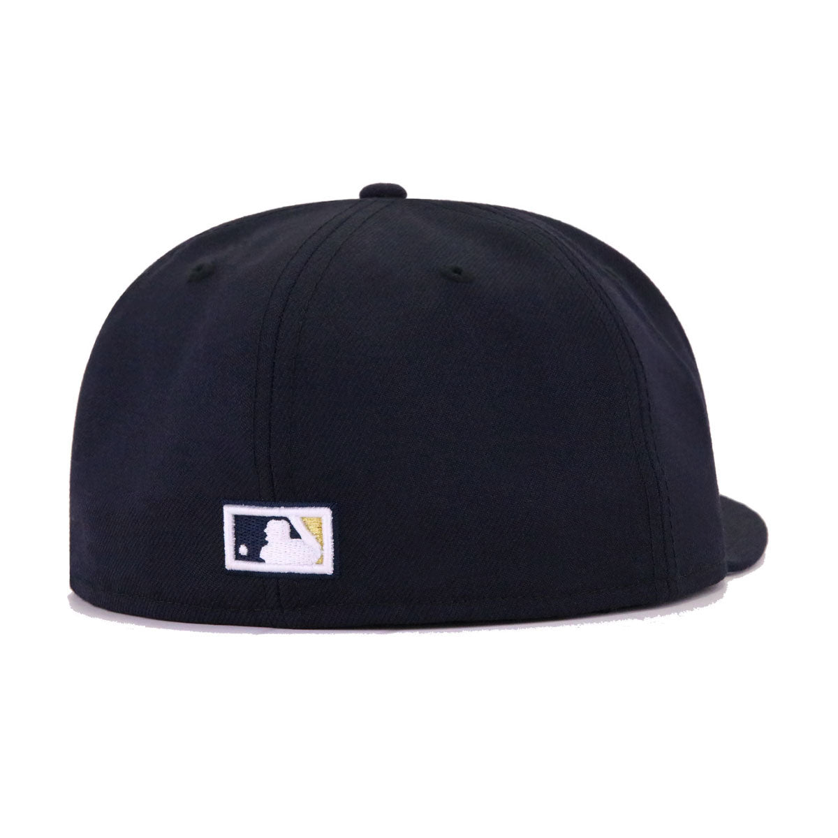 Milwaukee Brewers Navy White Cooperstown AC New Era 59Fifty Fitted