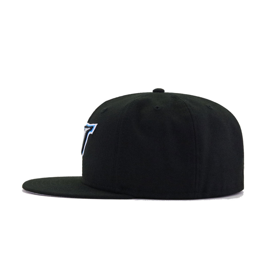 Toronto Blue Jays Black Cooperstown AC New Era 59Fifty Fitted