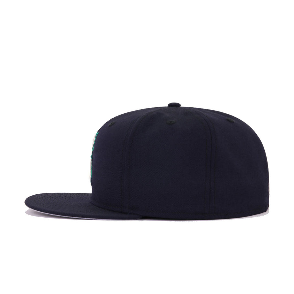 Seattle Mariners Navy Cooperstown AC New Era 59Fifty Fitted