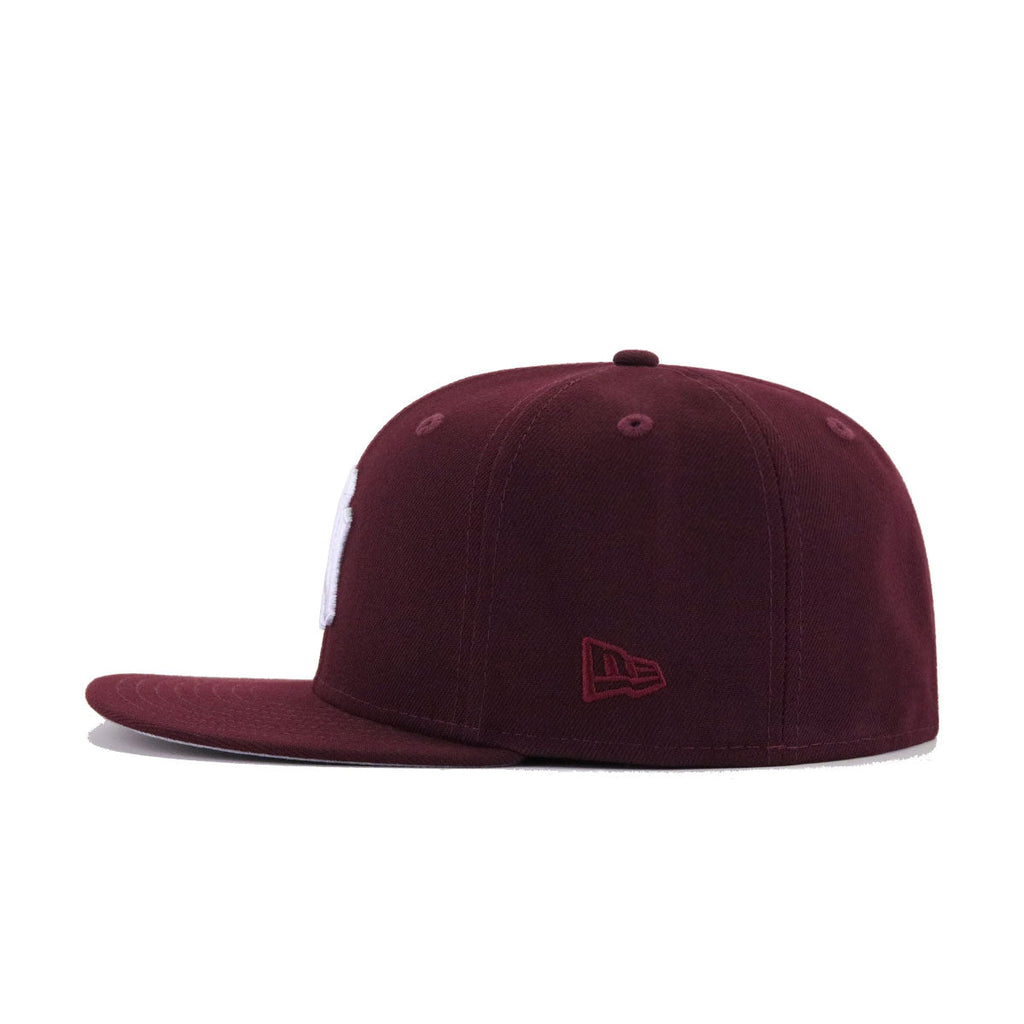 New York Yankees Maroon New Era 59Fifty Fitted