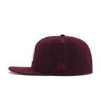 New York Yankees Maroon New Era 59Fifty Fitted
