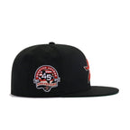 Houston Astros Black 45th Anniversary Green Bottom New Era 59Fifty Fitted