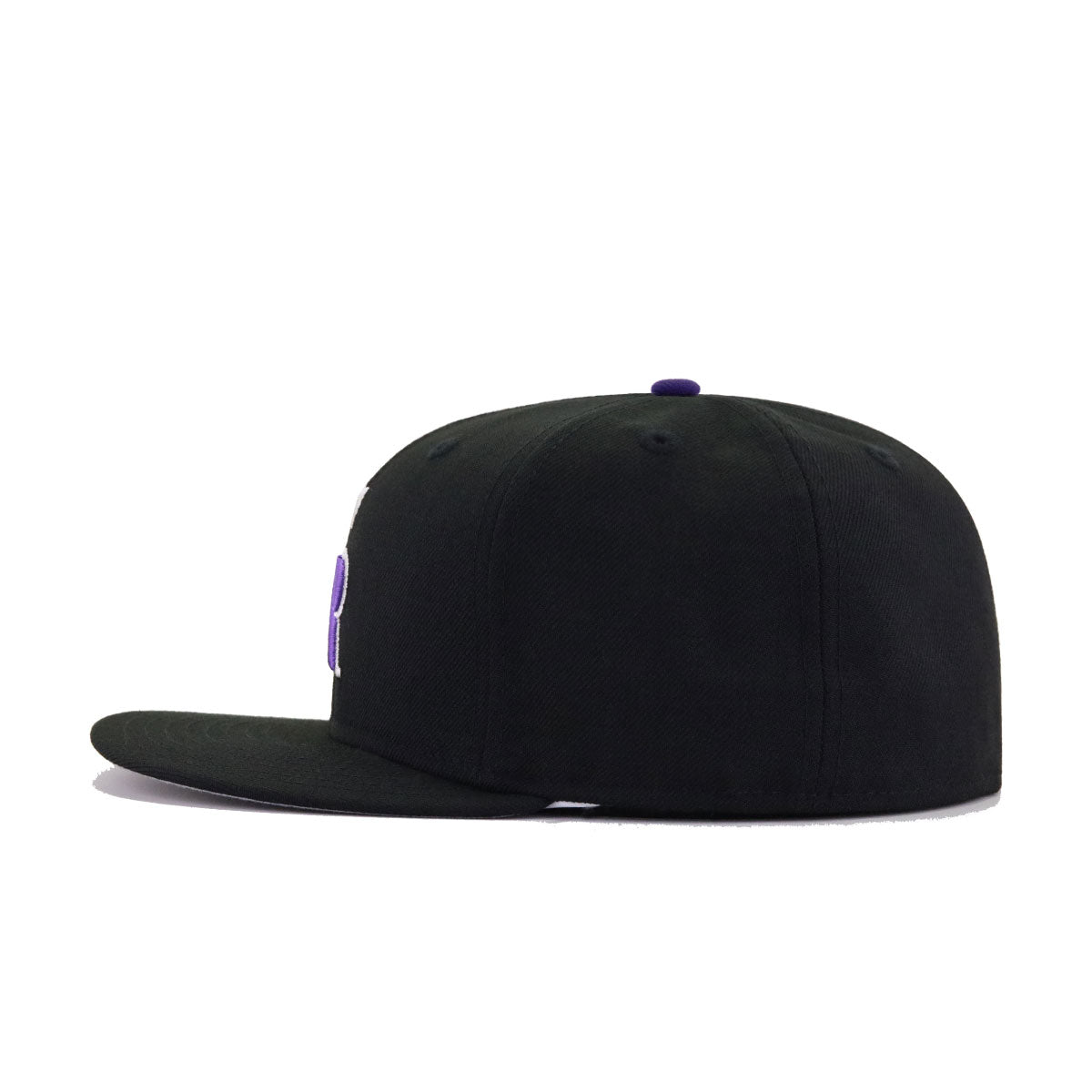 Colorado Rockies Black Cooperstown AC New Era 59Fifty Fitted