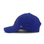 Milwaukee Brewers Light Royal Blue Cooperstown 47 Brand Clean Up Dad Hat