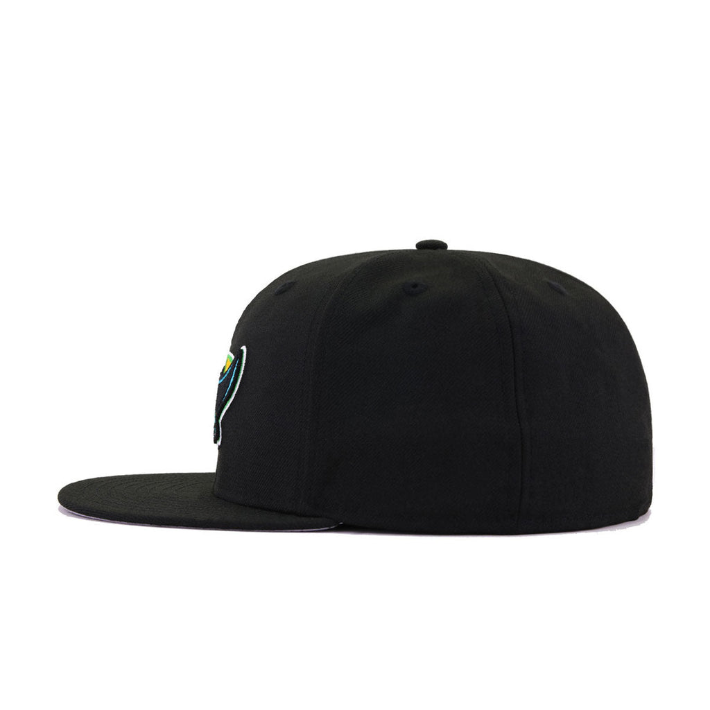Tampa Bay Rays Black Alternate Cooperstown AC New Era 59Fifty Fitted