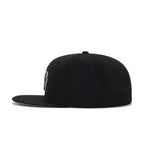Oakland Athletics Black Cooperstown AC New Era 59Fifty Fitted