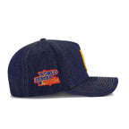 Los Angeles Dodgers Light Navy Denim 1981 World Series New Era 9Forty A-Frame Snapback