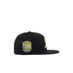 KIDS Oakland Athletics Black 50th Anniversary New Era K9Fifty Snapback