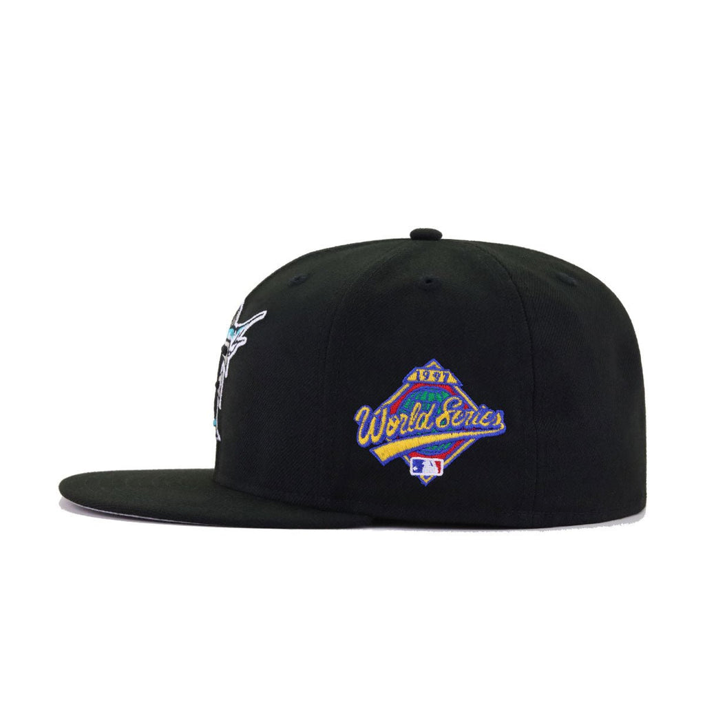 Florida Marlins Black 1997 World Series Cooperstown New Era 59Fifty Fitted