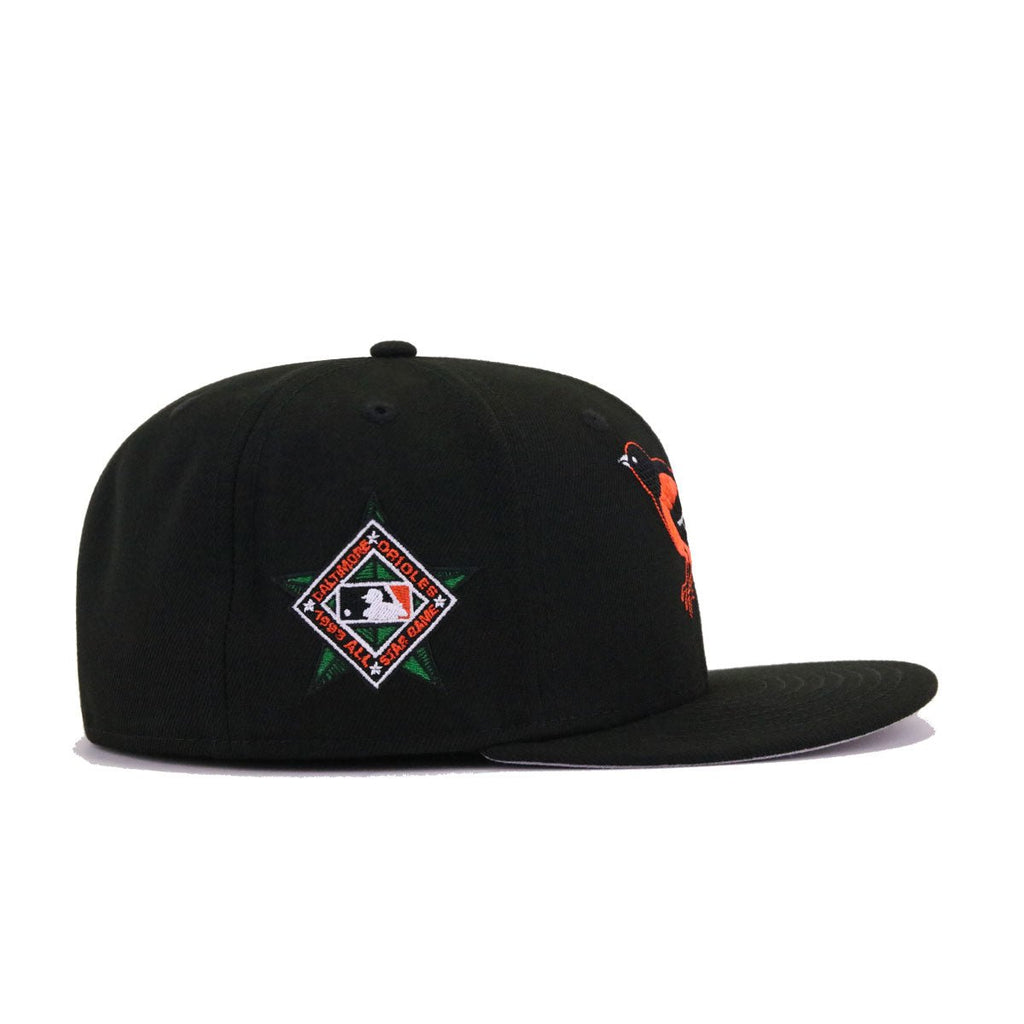 Baltimore Orioles Black 1993 All Star Game New Era 59Fifty Fitted