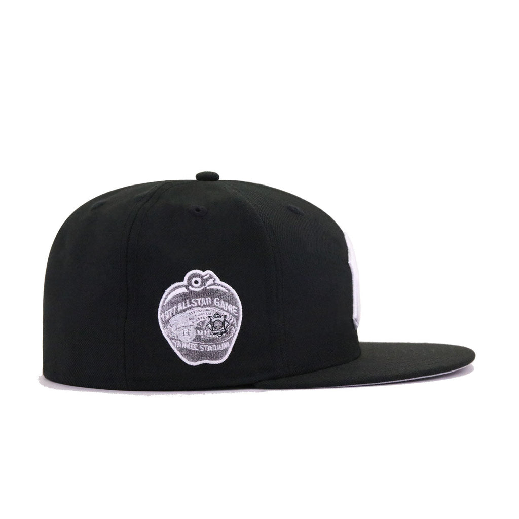 New York Yankees Black 1977 All Star Game IRON APPLE New Era 59Fifty Fitted