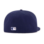 San Diego Padres Light Navy Pebble Cooperstown AC New Era 59Fifty Fitted