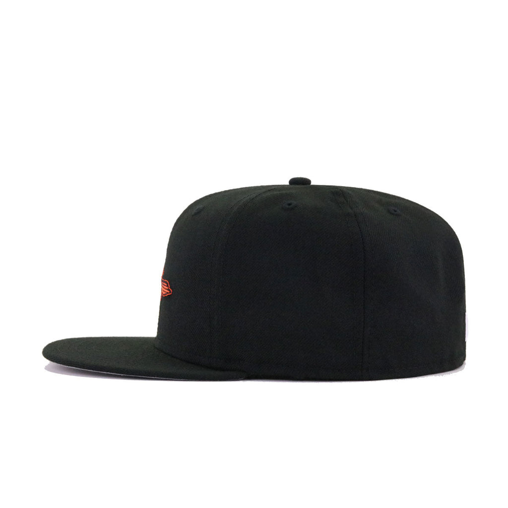 Baltimore Orioles Black 1999 Cooperstown AC New Era 59Fifty Fitted