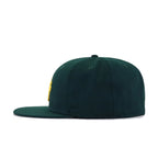 Oakland Athletics Dark Green Cooperstown AC New Era 59Fifty Fitted