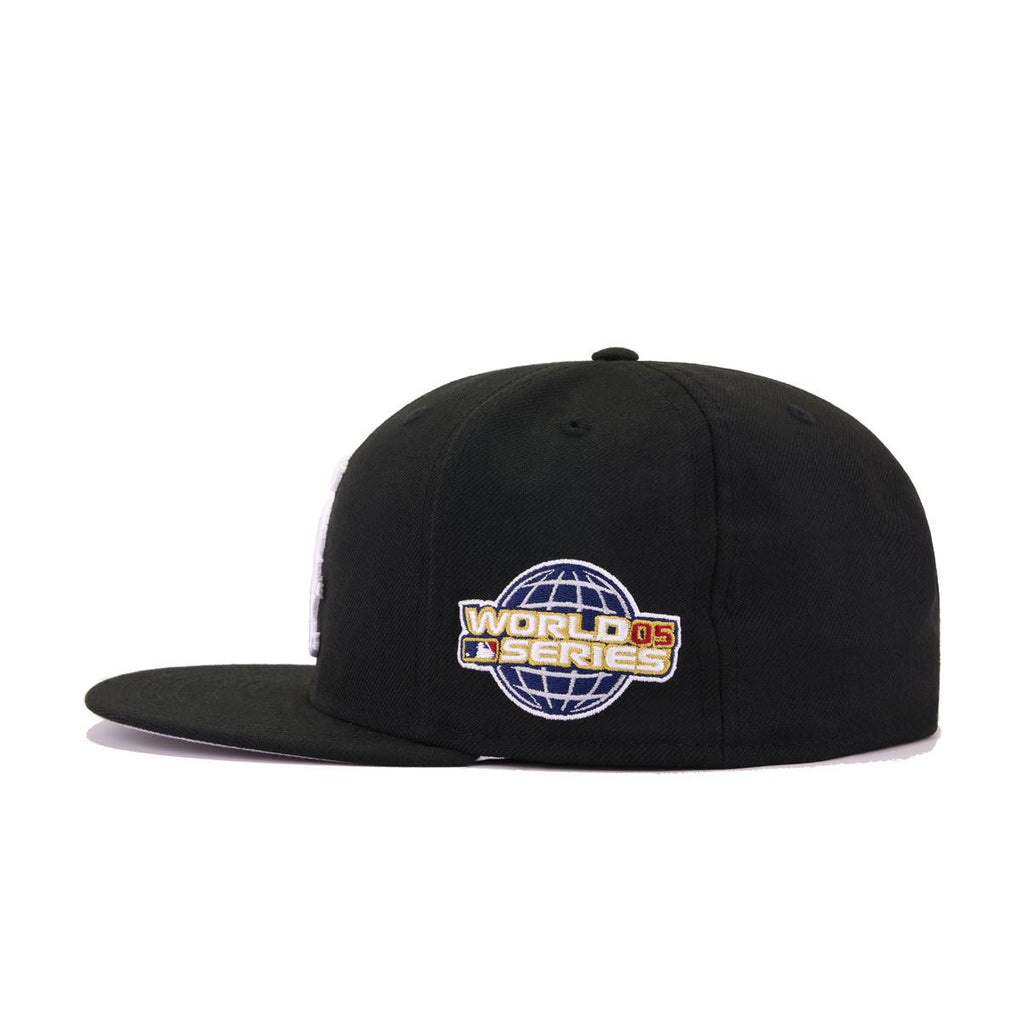 Chicago White Sox Black 2005 World Series Cooperstown New Era 59Fifty Fitted