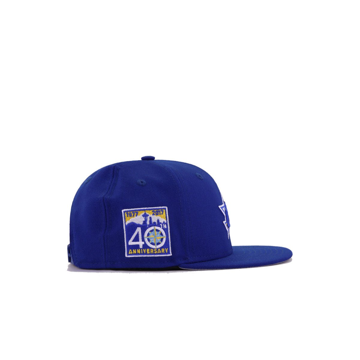 KIDS Seattle Mariners Light Royal Blue 40th Anniversary New Era K9Fifty Snapback