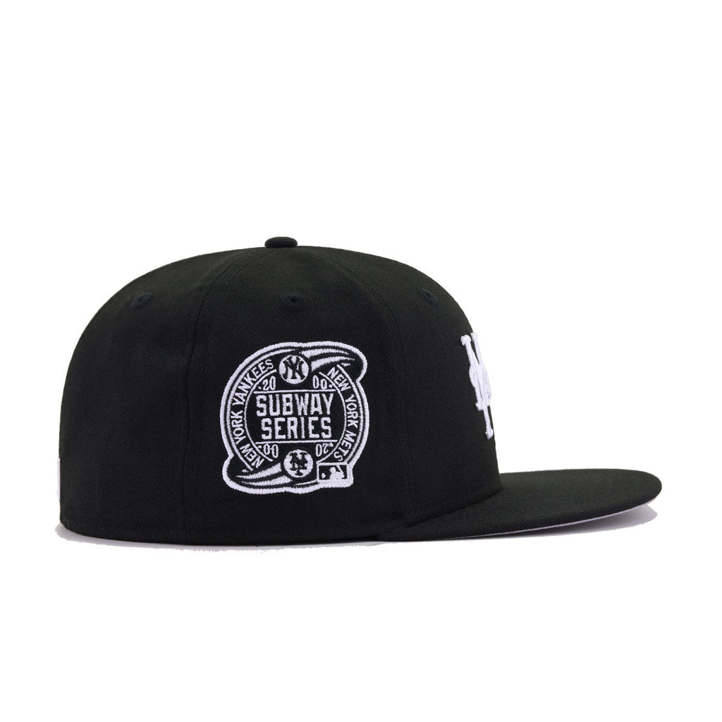 New York Yankees x New York Mets Black Subway Series New Era 59Fifty Fitted