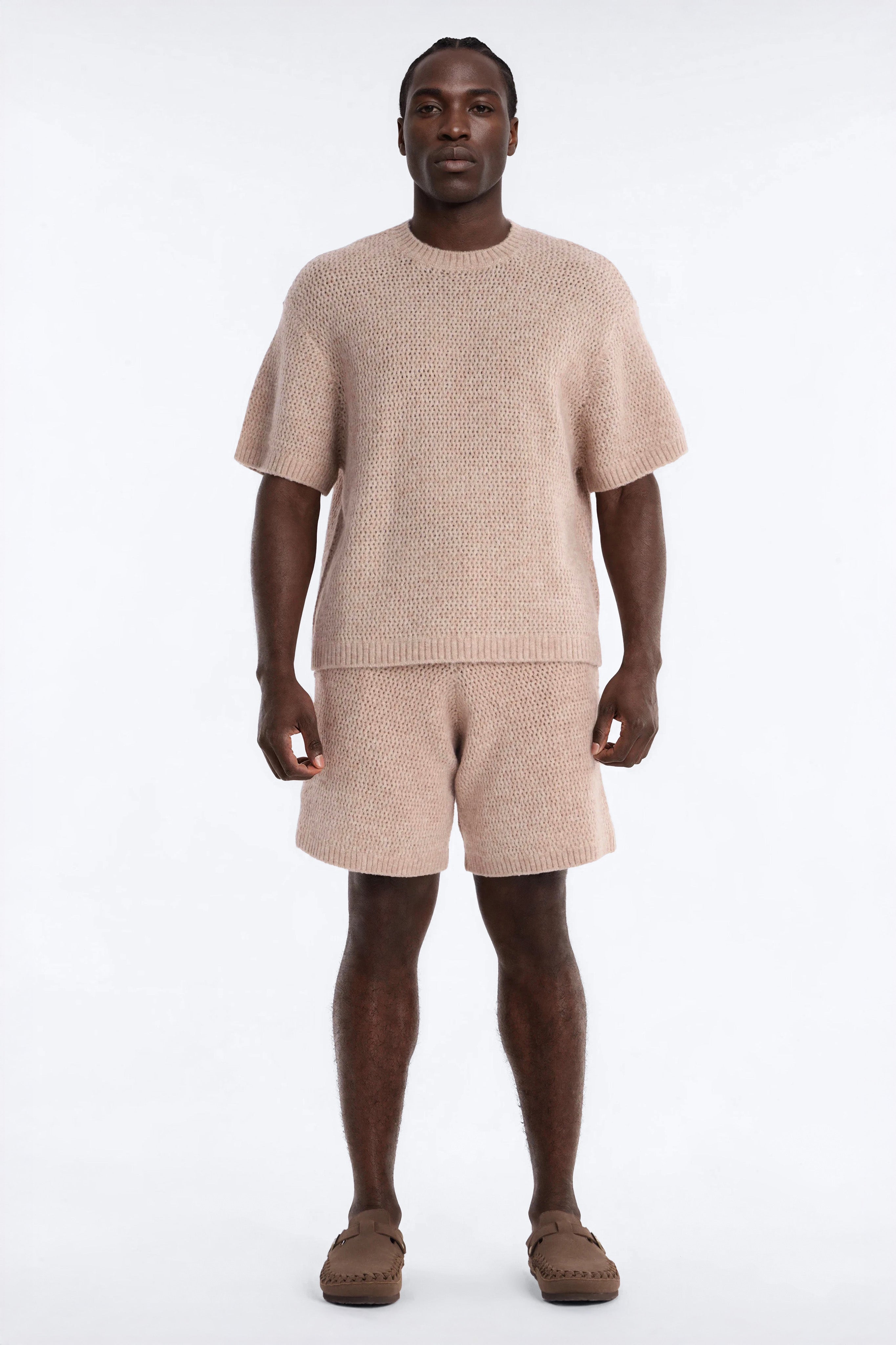 Oversized Venice Sweater Shirt - Stone image 2