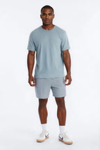 Bahamas Linen Crew Tee - Slate Blue image 2