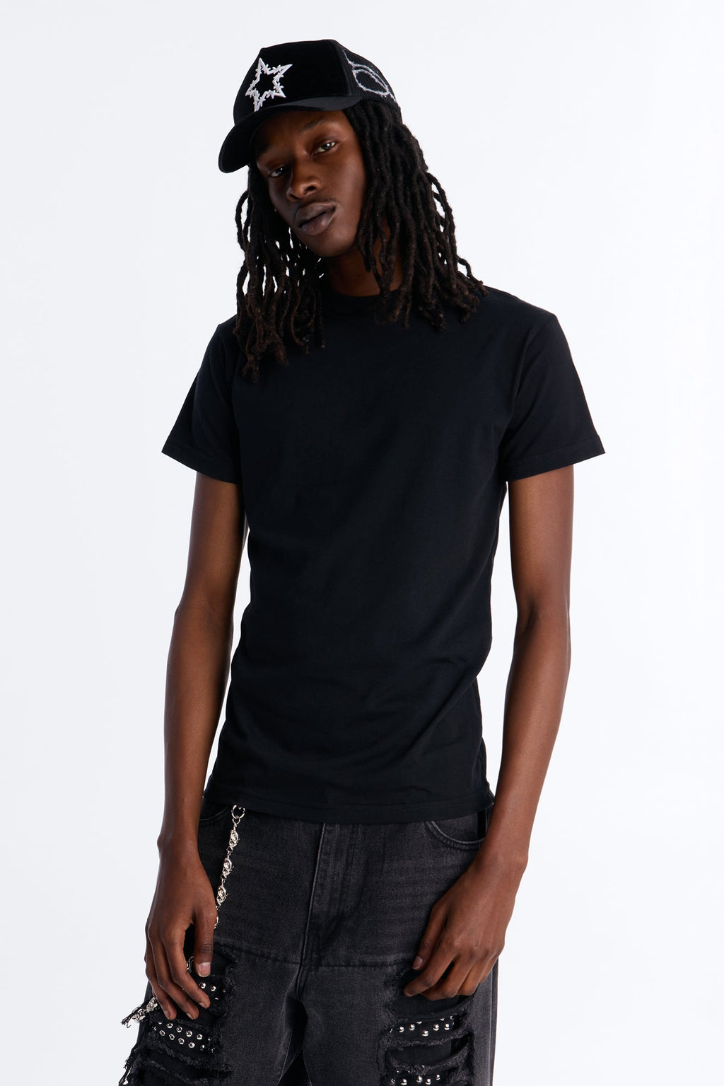 Classic Muscle Fit Tee - Black image 1