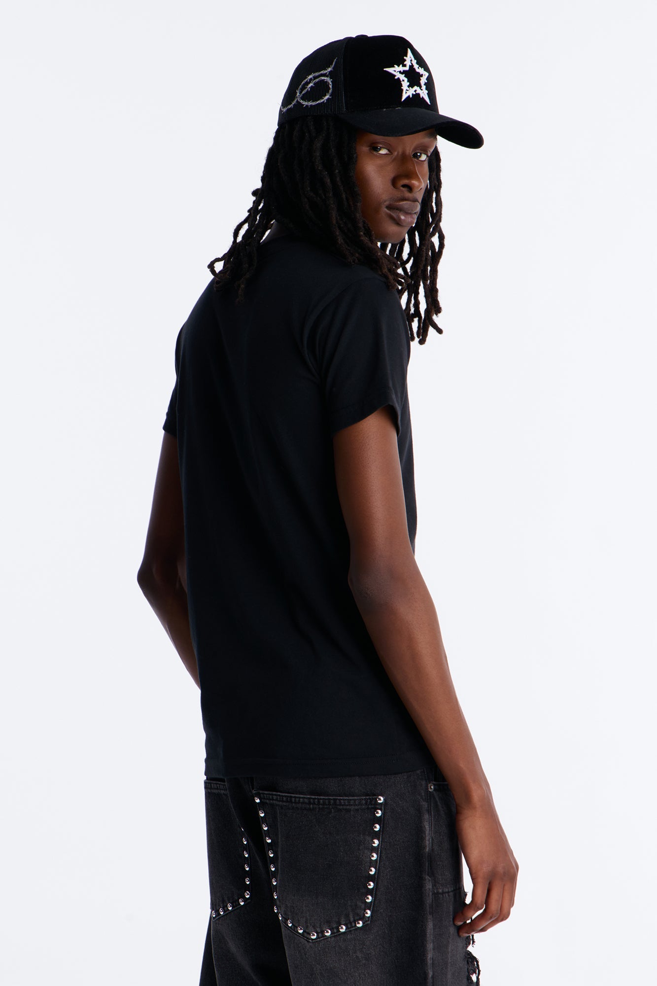 Classic Muscle Fit Tee - Black image 3