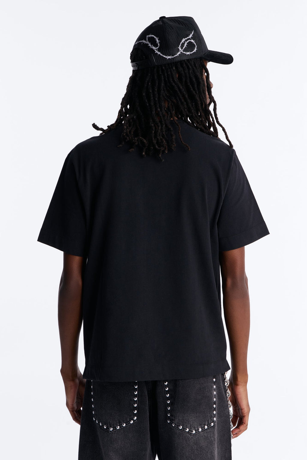 Boxy Soft Washed 250 GSM Tee - Black Wash image 3