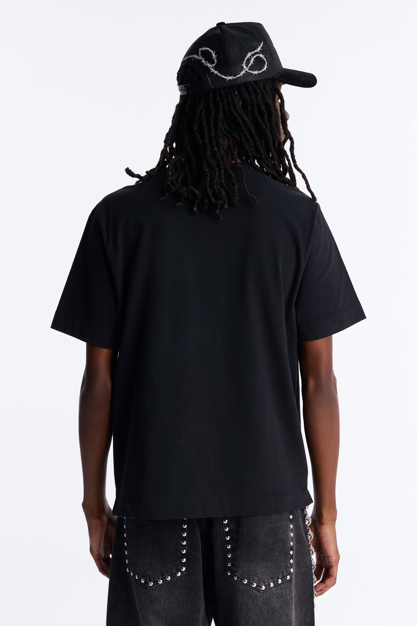 Boxy Soft Washed 250 GSM Tee - Black Wash image 3