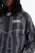 Von Dutch Outlaw Raw Edge Hoodie - Charcoal image 3