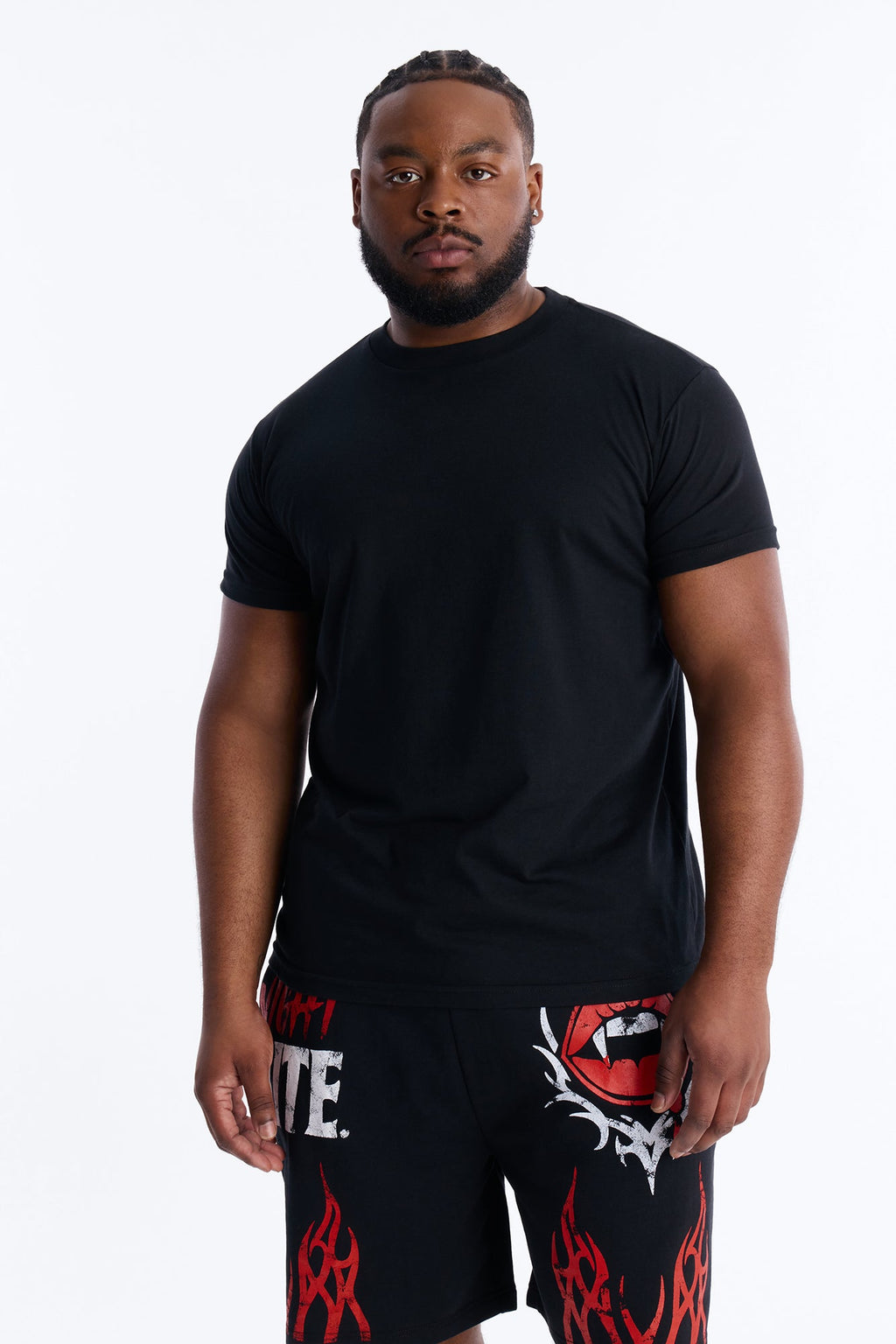 Classic Muscle Fit Tee - Black image 4