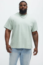 Oversized Heavyweight Tee 240GSM - Sage image 4
