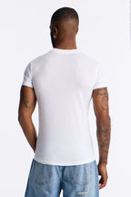 Classic Muscle Fit Tee - White image 4