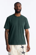 Boxy Soft Washed 250 GSM Tee - Hunter Green image 1