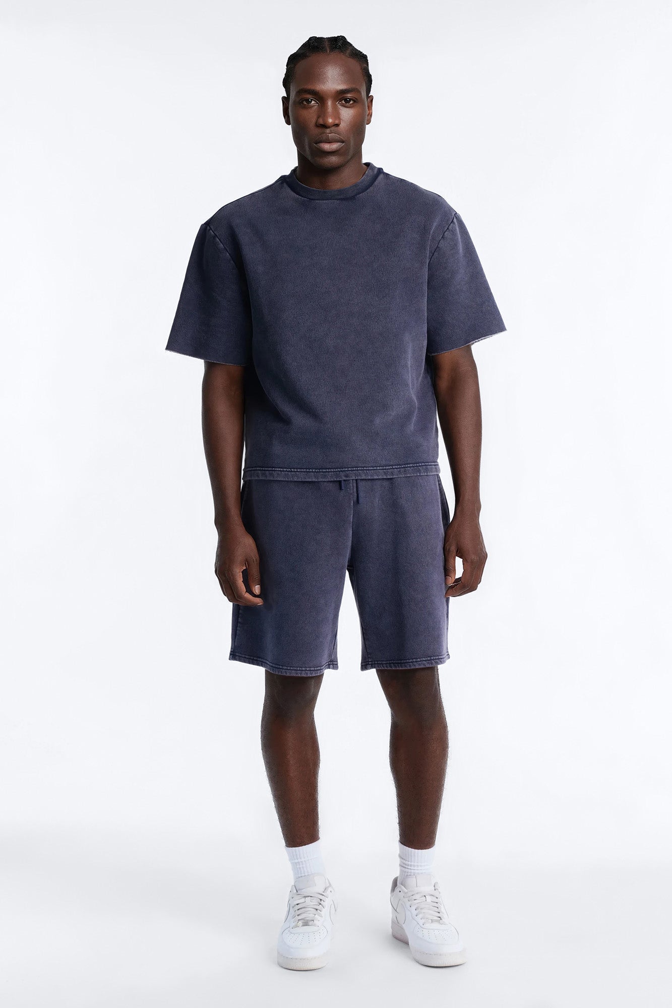 On The Go Washed Tee - Navy image 2