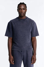 On The Go Washed Tee - Navy image 1