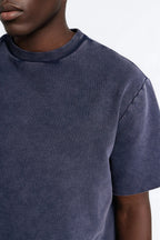 On The Go Washed Tee - Navy image 3