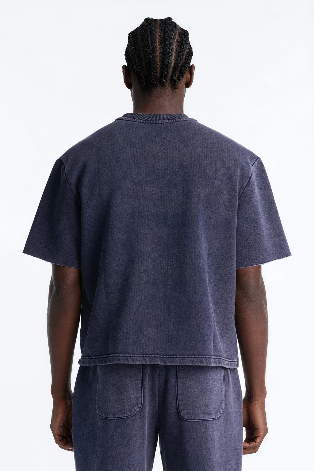 On The Go Washed Tee - Navy image 4