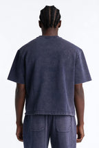 On The Go Washed Tee - Navy image 4