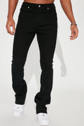Cornell Stacked Skinny Flare Jeans - Black image 1
