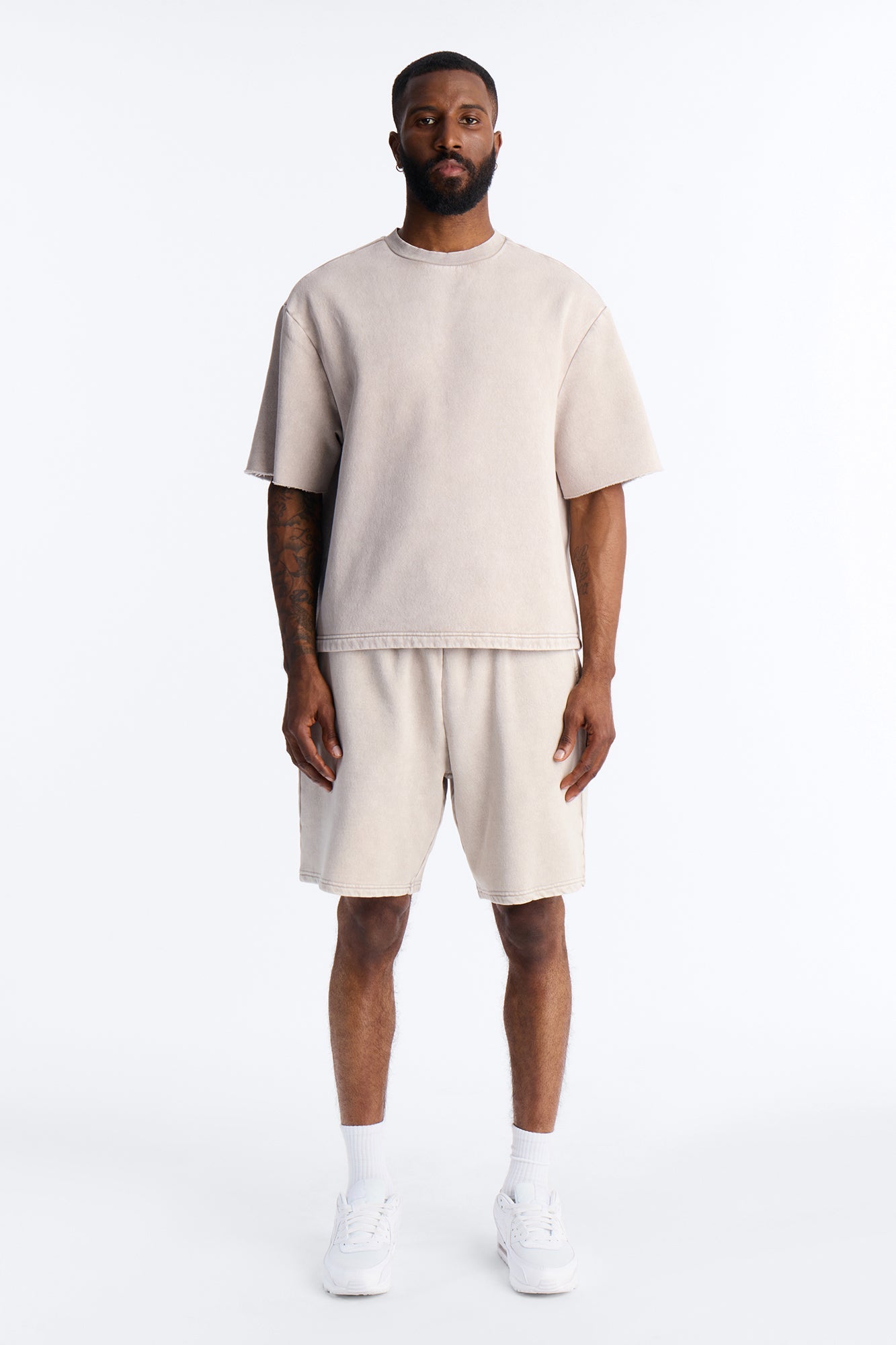 On The Go Washed Tee - Taupe image 2