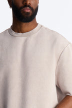 On The Go Washed Tee - Taupe image 3