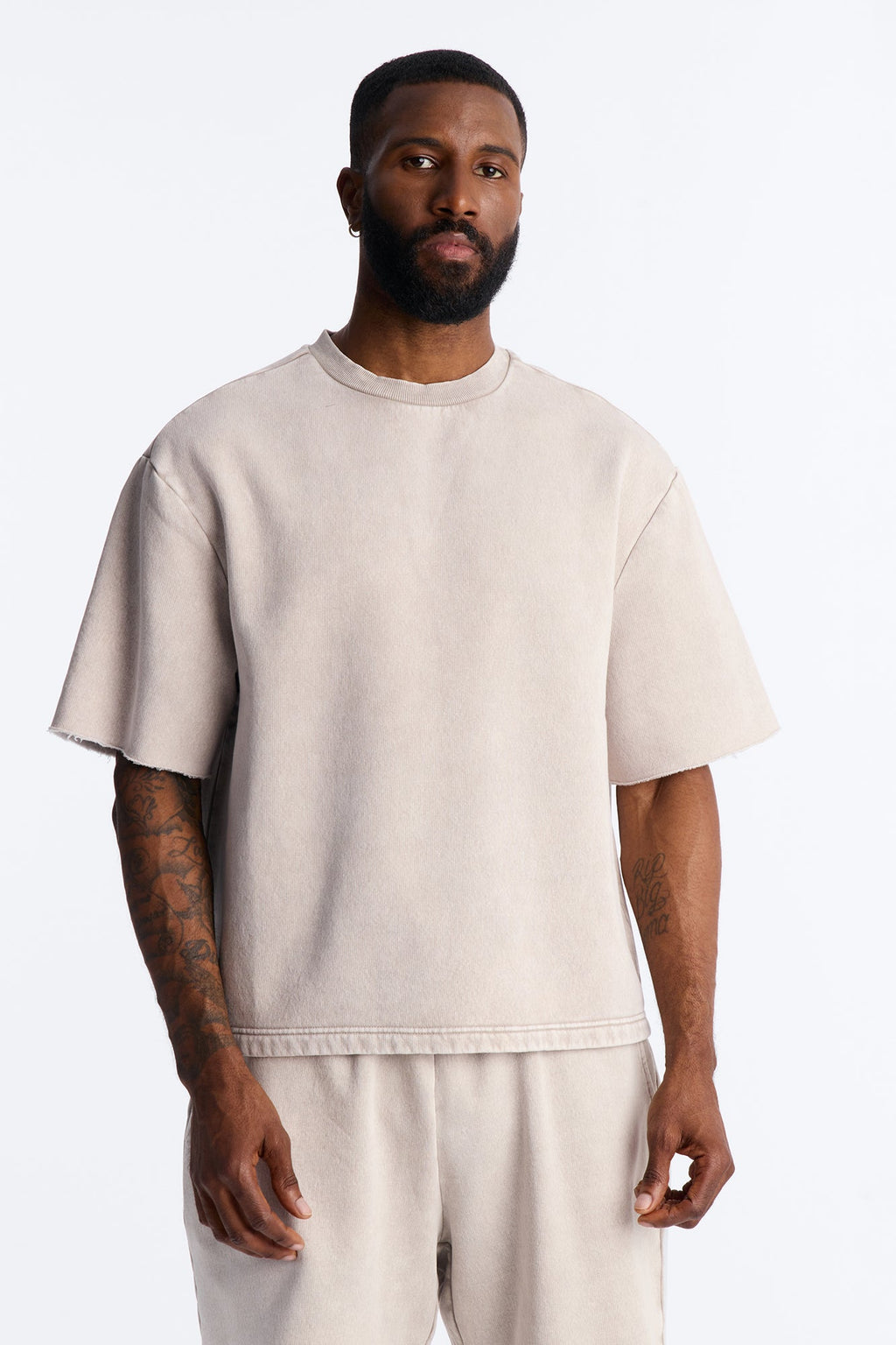 On The Go Washed Tee - Taupe image 1